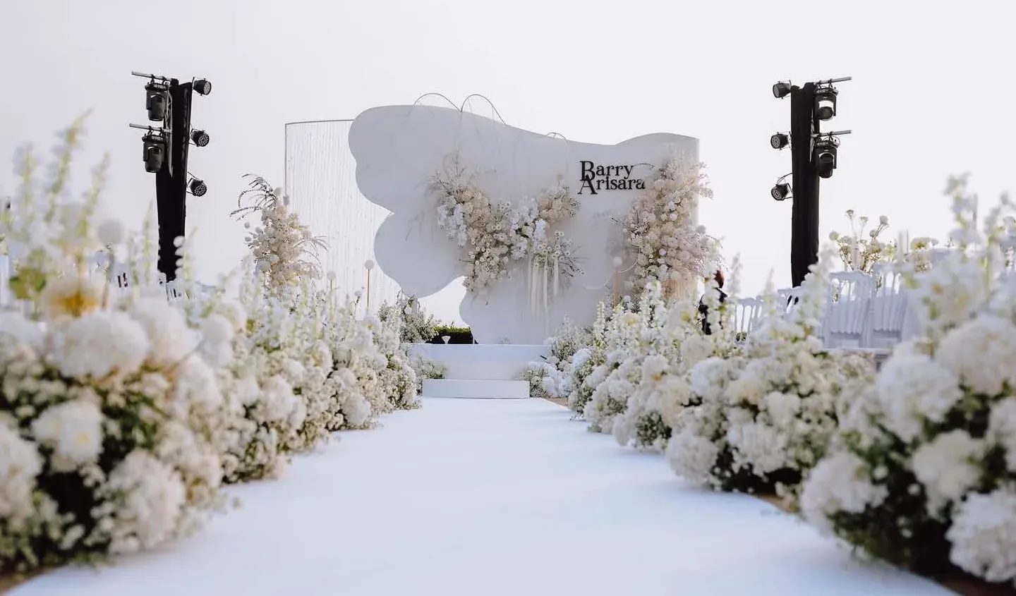 งานแต่งจริงที่ Sweet Blossom ดูแลในพัทยา