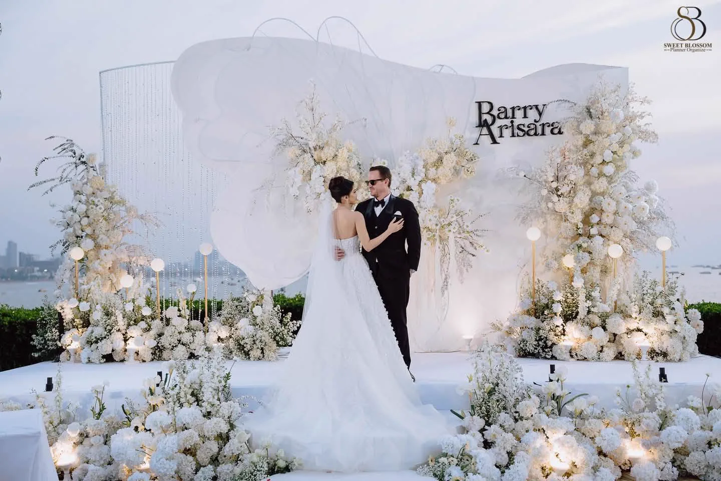Jaja and Barry's Seaside Wedding at Dusit Thani Pattaya — real wedding moment 3 at Dusit Thani Pattaya