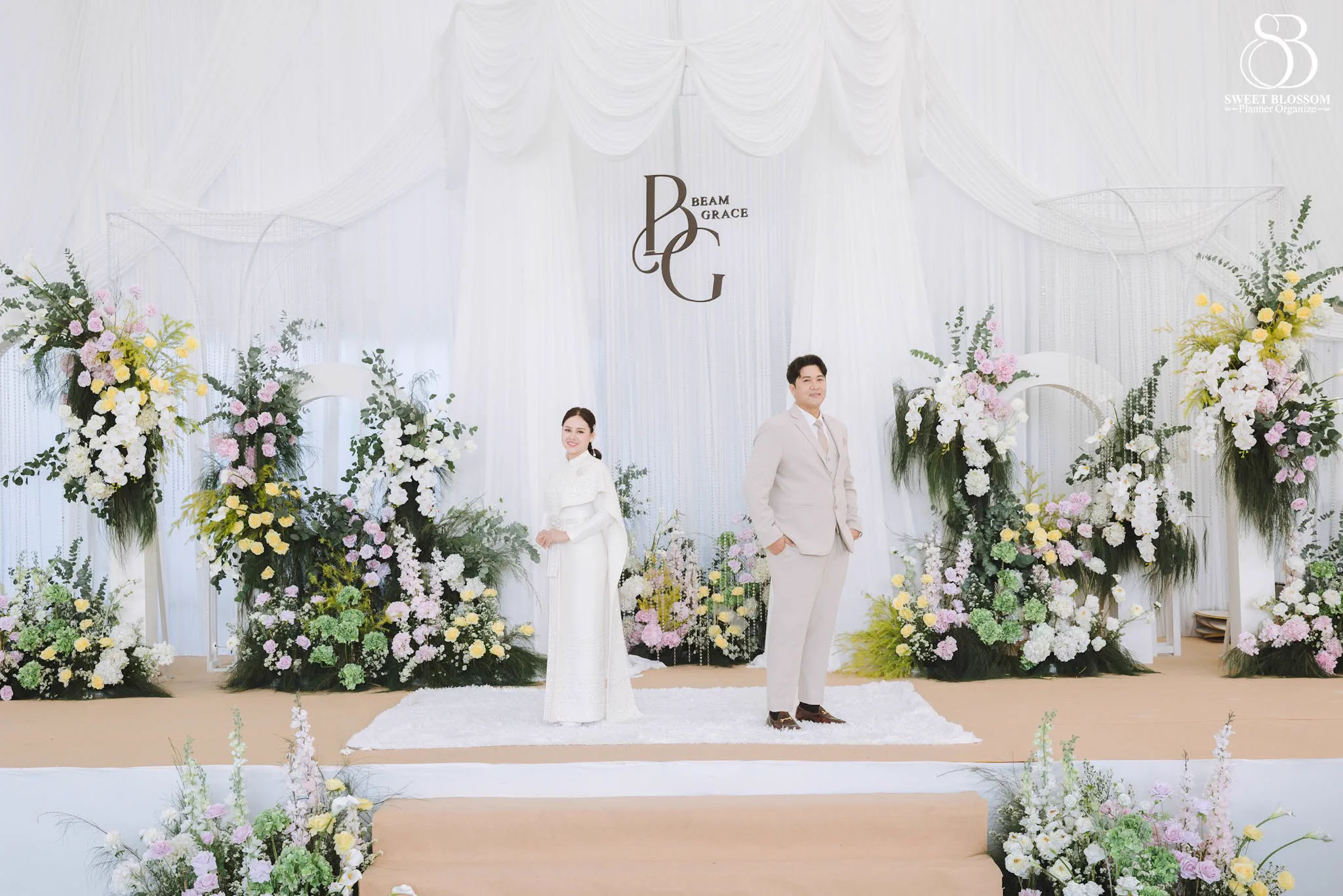 ภาพงานแต่ง คุณบีม & คุณเกรซ ณ บ้านเจ้าสาว ในลพบุรี ภาพที่ 22