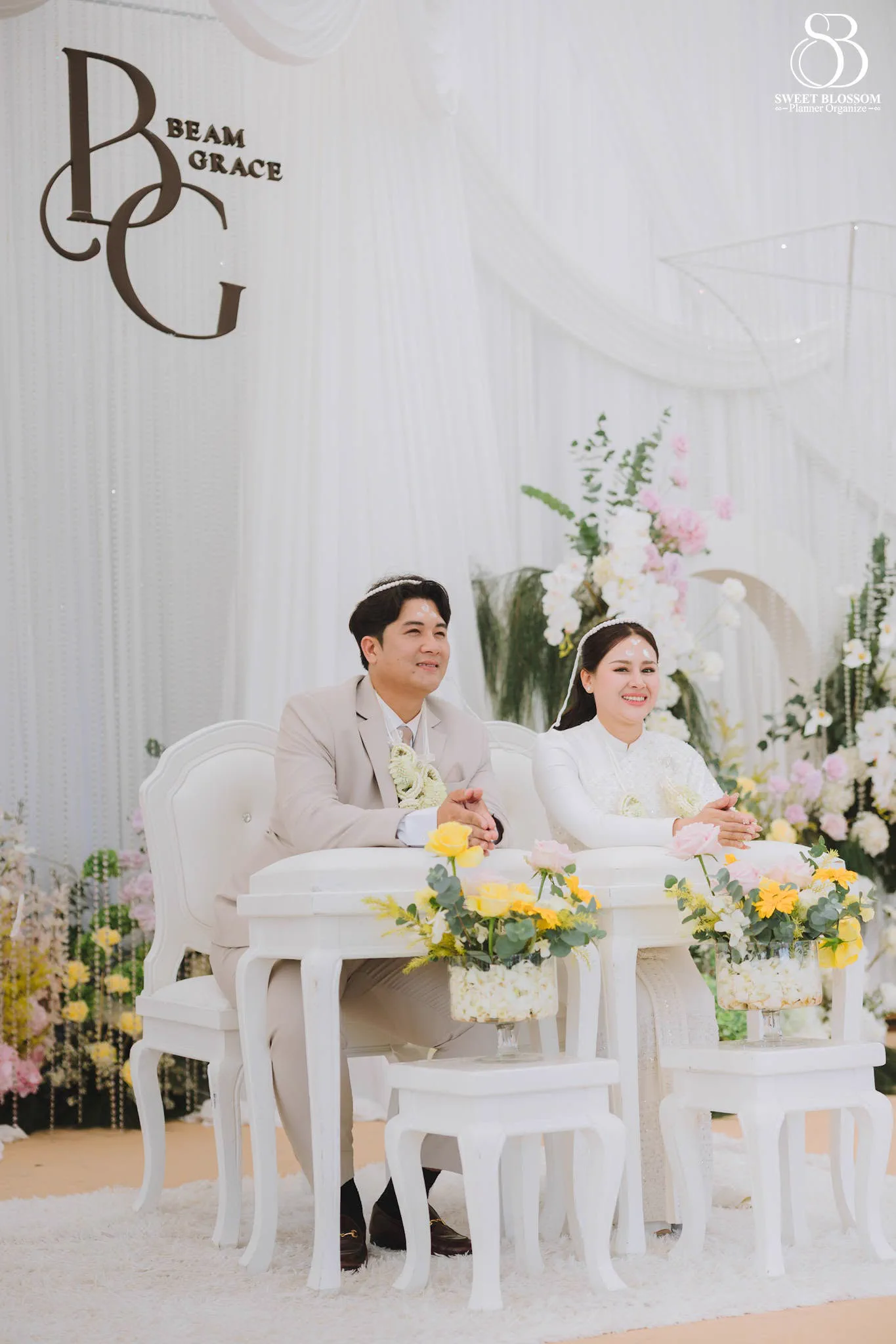 ภาพงานแต่ง คุณบีม & คุณเกรซ ณ บ้านเจ้าสาว ในลพบุรี ภาพที่ 28