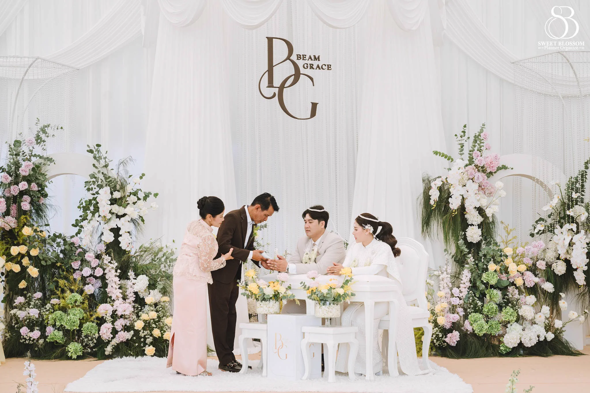 ภาพงานแต่ง คุณบีม & คุณเกรซ ณ บ้านเจ้าสาว ในลพบุรี ภาพที่ 29