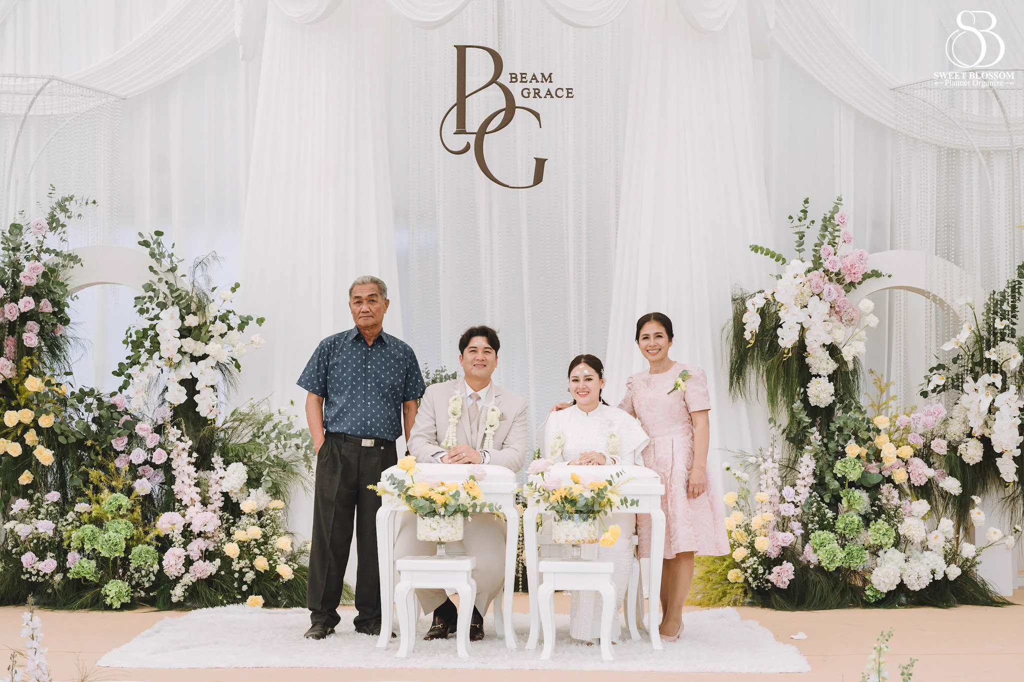 ภาพงานแต่ง คุณบีม & คุณเกรซ ณ บ้านเจ้าสาว ในลพบุรี ภาพที่ 30