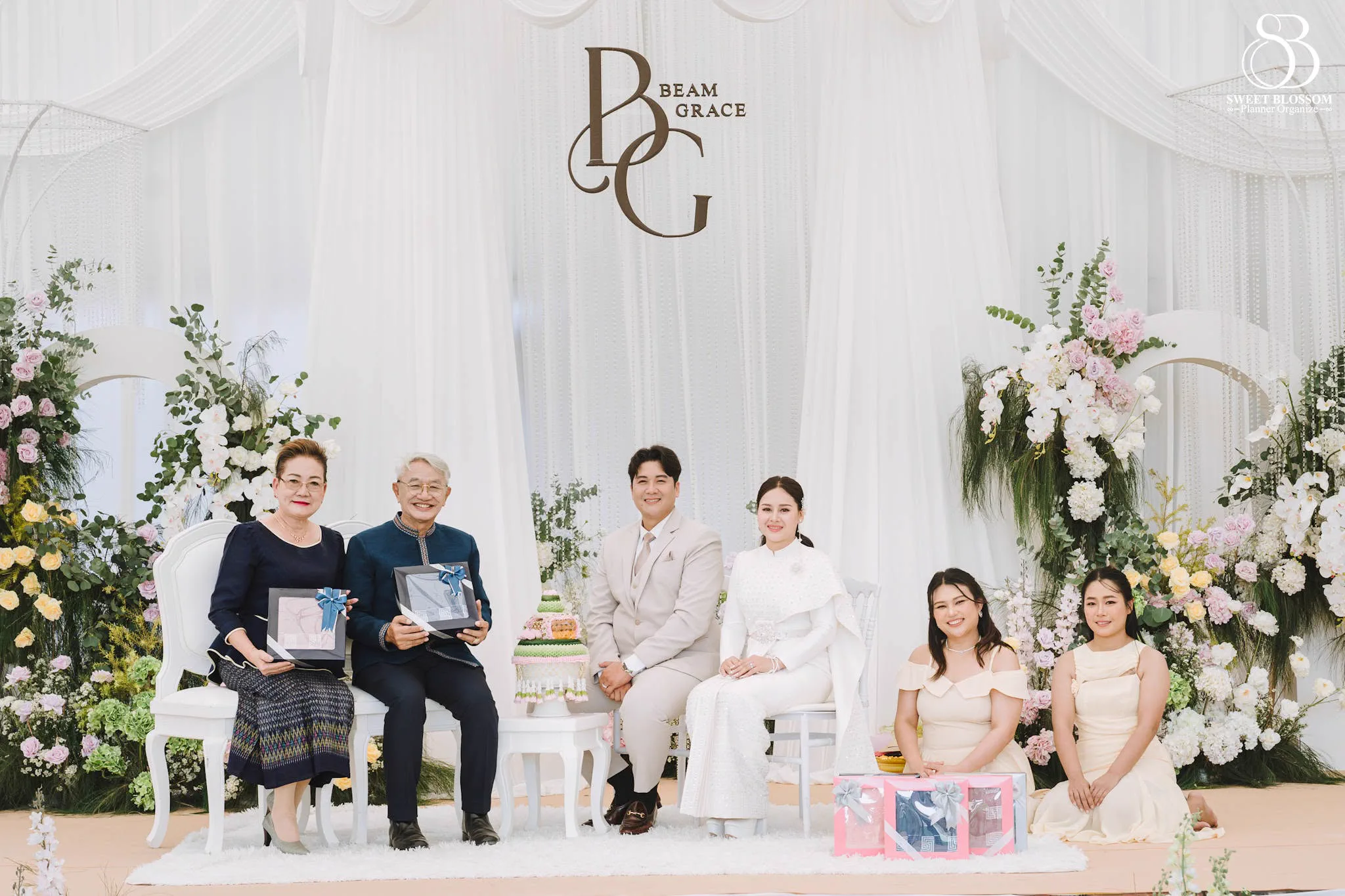 ภาพงานแต่ง คุณบีม & คุณเกรซ ณ บ้านเจ้าสาว ในลพบุรี ภาพที่ 32