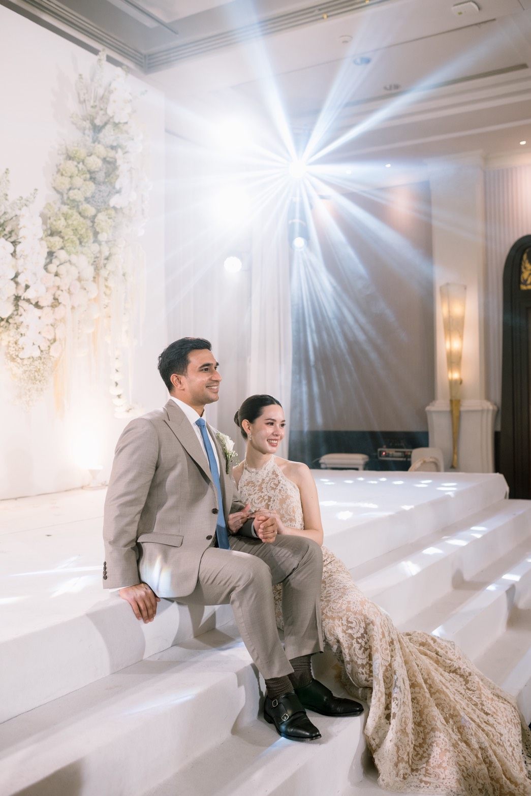 Chacha and Dave wedding atmosphere