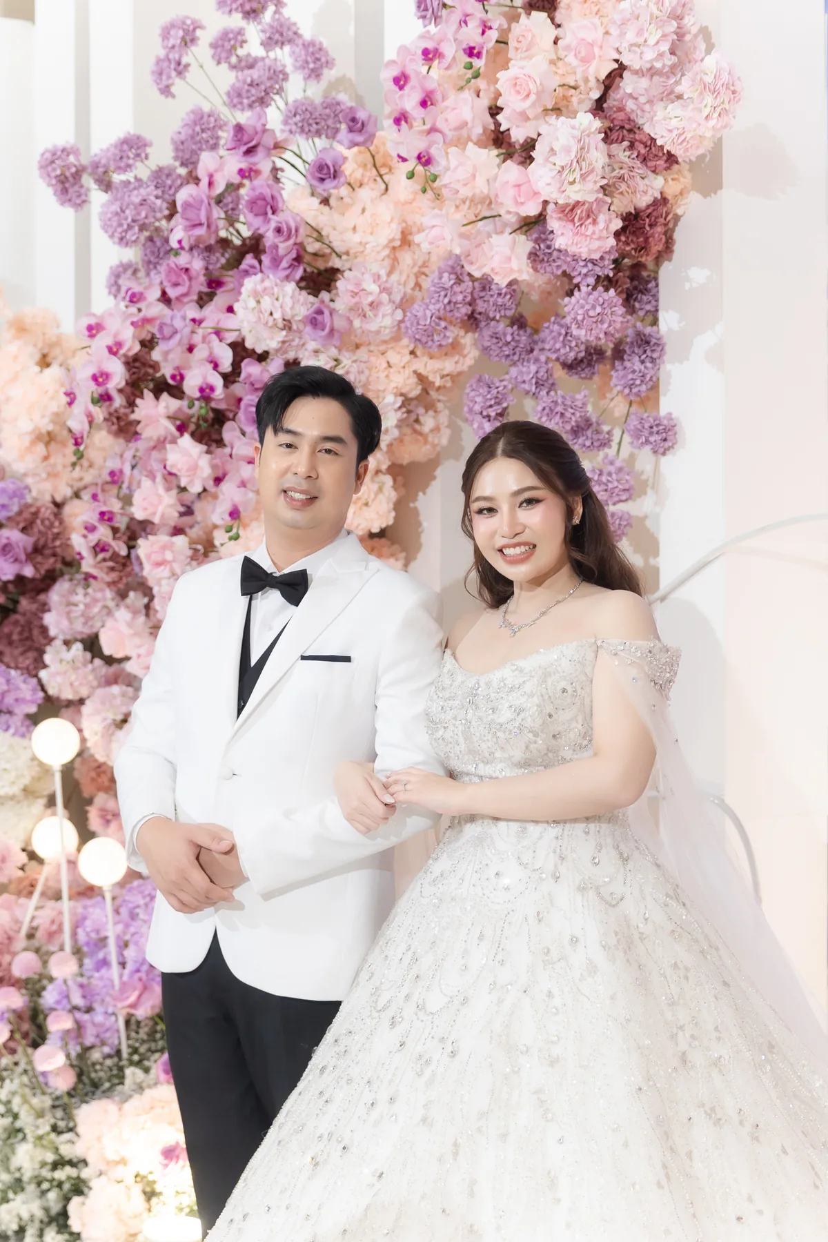 ภาพงานแต่ง ฟ้า & ไทม์ ณ โรงแรมเดอะ แกรนด์ โฟร์วิงส์ คอนเวนชั่น กรุงเทพฯ ในกรุงเทพฯ ภาพที่ 5