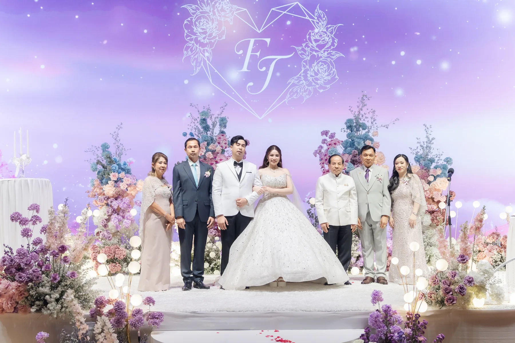 ภาพงานแต่ง ฟ้า & ไทม์ ณ โรงแรมเดอะ แกรนด์ โฟร์วิงส์ คอนเวนชั่น กรุงเทพฯ ในกรุงเทพฯ ภาพที่ 6