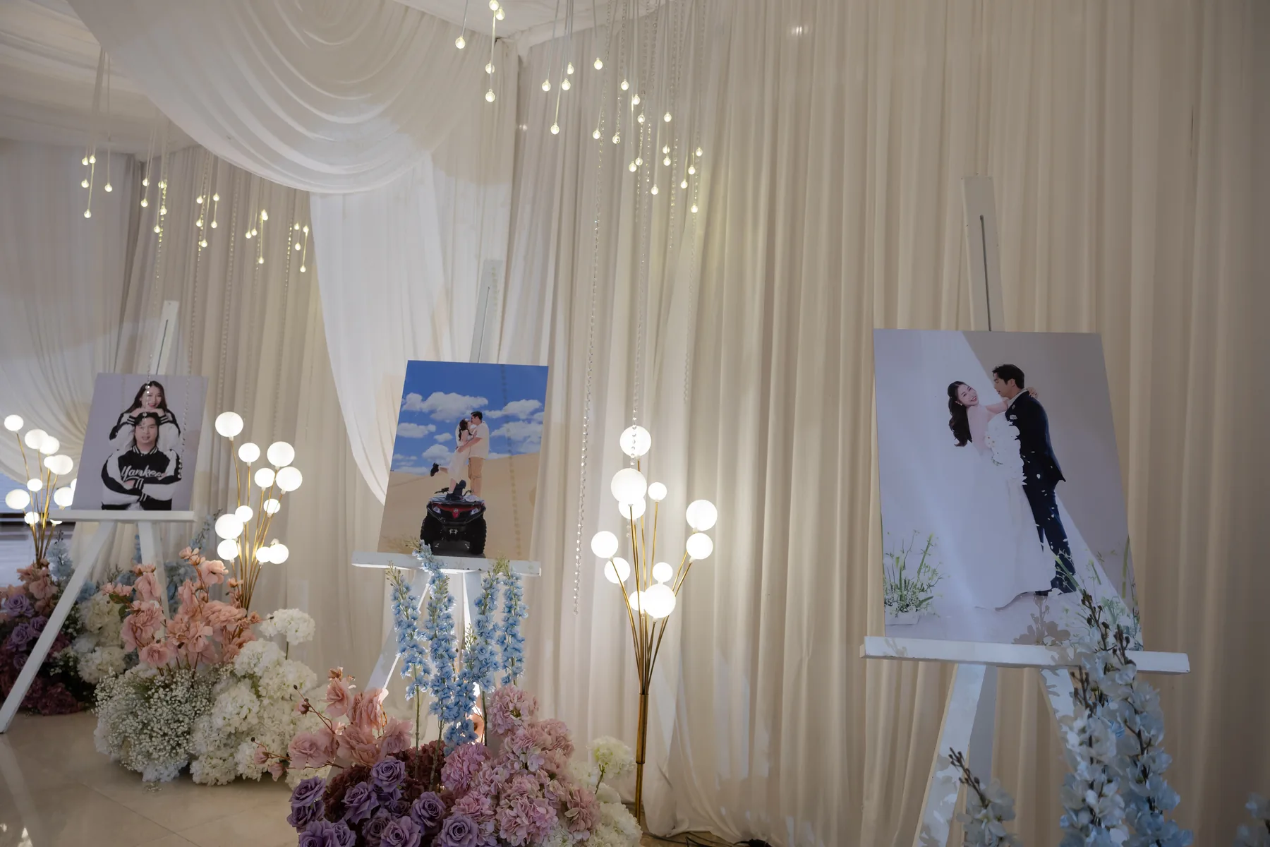 ภาพงานแต่ง ฟ้า & ไทม์ ณ โรงแรมเดอะ แกรนด์ โฟร์วิงส์ คอนเวนชั่น กรุงเทพฯ ในกรุงเทพฯ ภาพที่ 9
