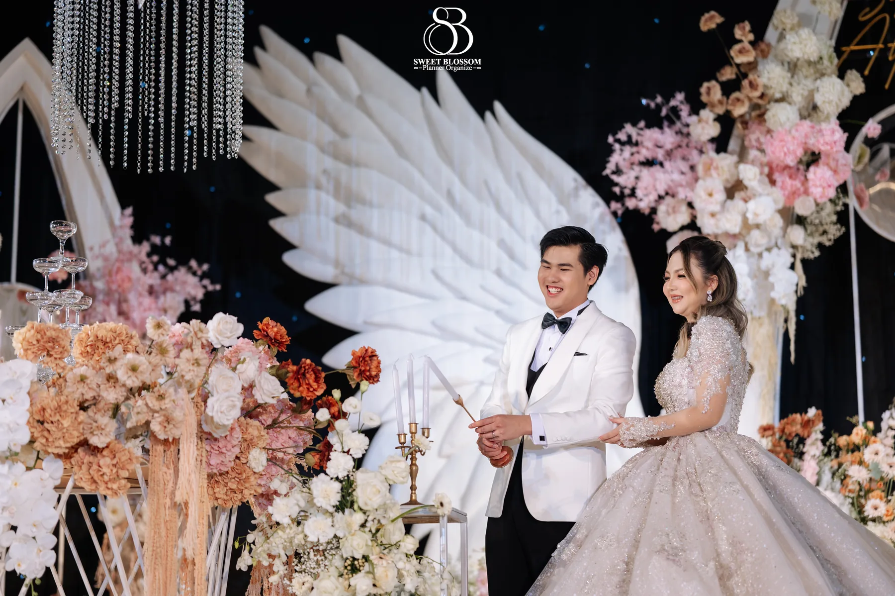 ภาพงานแต่ง กุ๊ก & ม่อน ในจังหวัดสระบุรี ภาพที่ 23