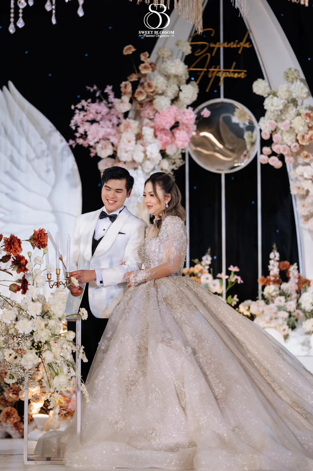 ภาพงานแต่ง กุ๊ก & ม่อน ในจังหวัดสระบุรี ภาพที่ 29