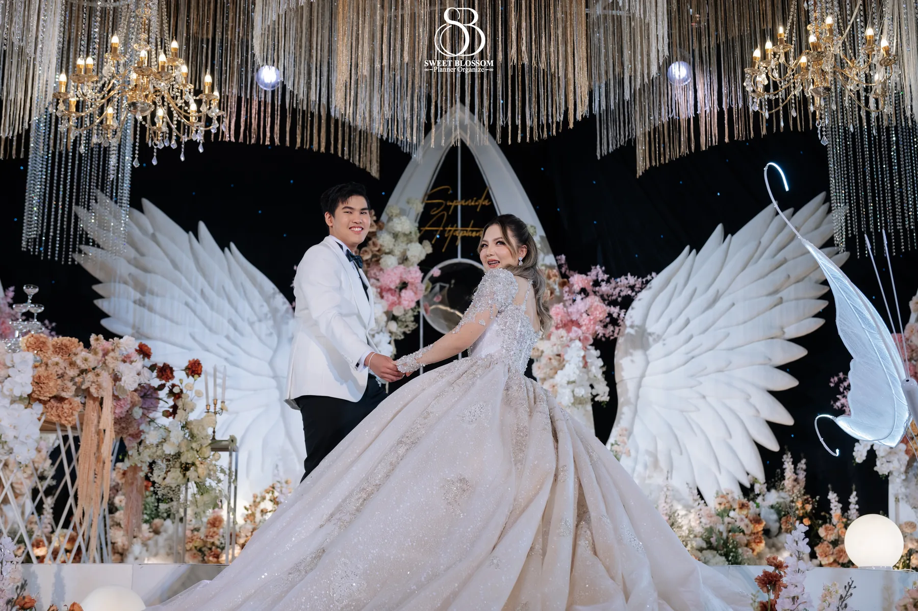 ภาพงานแต่ง กุ๊ก & ม่อน ในจังหวัดสระบุรี ภาพที่ 37