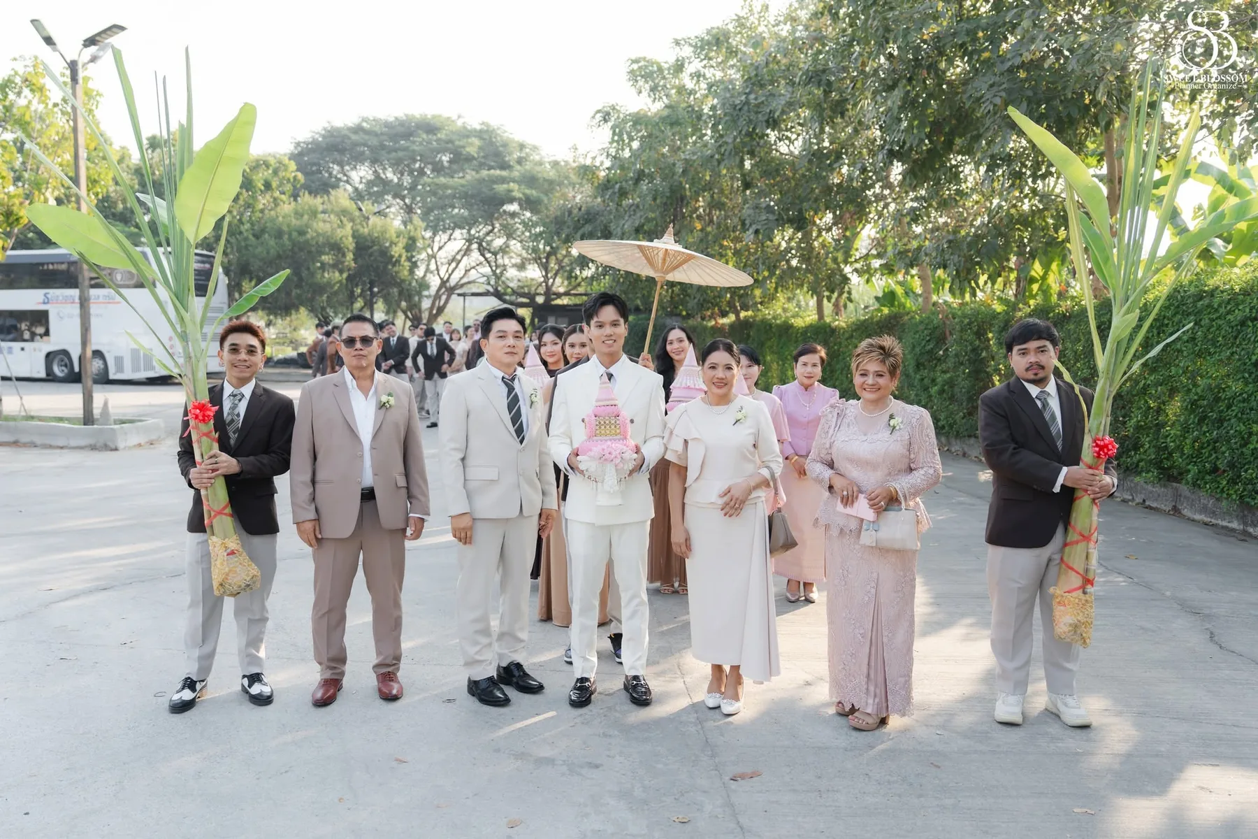 Lukwai & Kan wedding at The Cavalli Casa Resort in Ayutthaya — photo 22