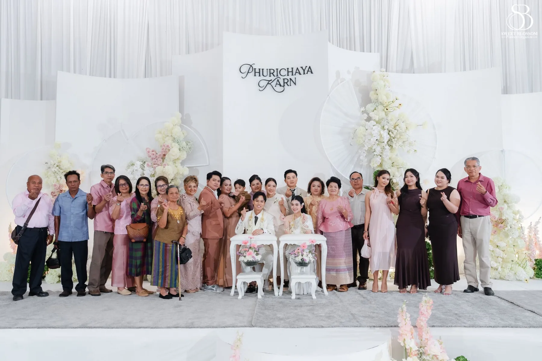 Lukwai & Kan wedding at The Cavalli Casa Resort in Ayutthaya — photo 30