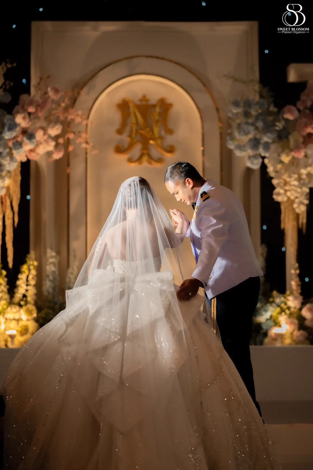 ภาพงานแต่ง คุณน้ำฝน & คุณวิน ณ หอประชุมกองทัพอากาศ ในกรุงเทพฯ ภาพที่ 16