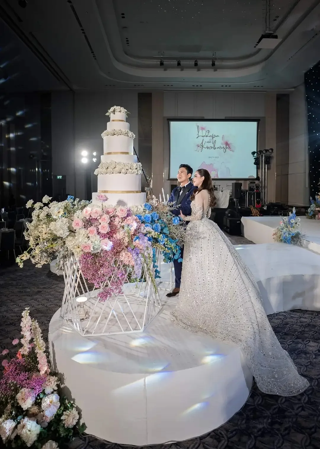 ภาพงานแต่ง นินิว & แชมป์ ณ โรงแรมอัศวิน แกรนด์ คอนเวนชั่น ในกรุงเทพฯ ภาพที่ 1