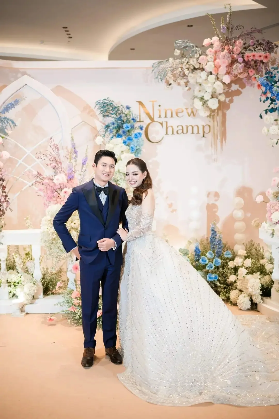 ภาพงานแต่ง นินิว & แชมป์ ณ โรงแรมอัศวิน แกรนด์ คอนเวนชั่น ในกรุงเทพฯ ภาพที่ 3