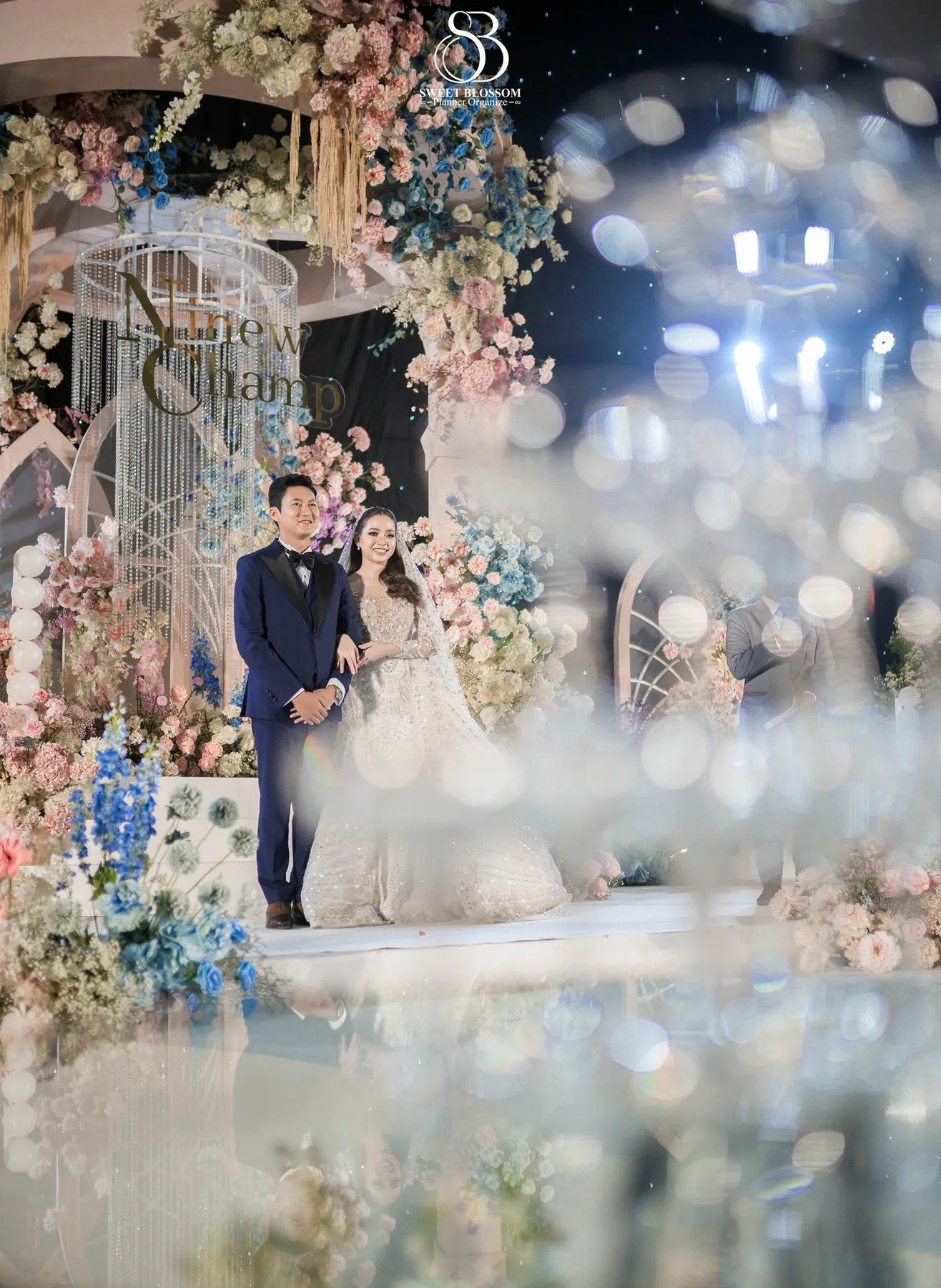 ภาพงานแต่ง นินิว & แชมป์ ณ โรงแรมอัศวิน แกรนด์ คอนเวนชั่น ในกรุงเทพฯ ภาพที่ 6