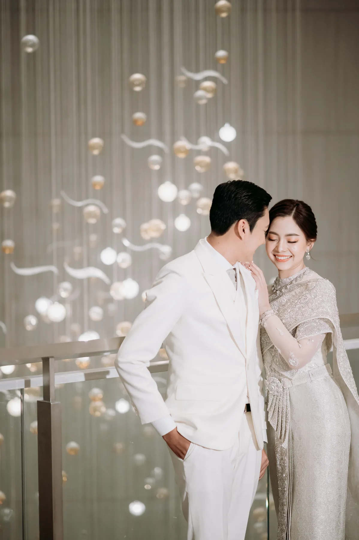 ภาพงานแต่ง นินิว & แชมป์ ณ โรงแรมอัศวิน แกรนด์ คอนเวนชั่น ในกรุงเทพฯ ภาพที่ 11