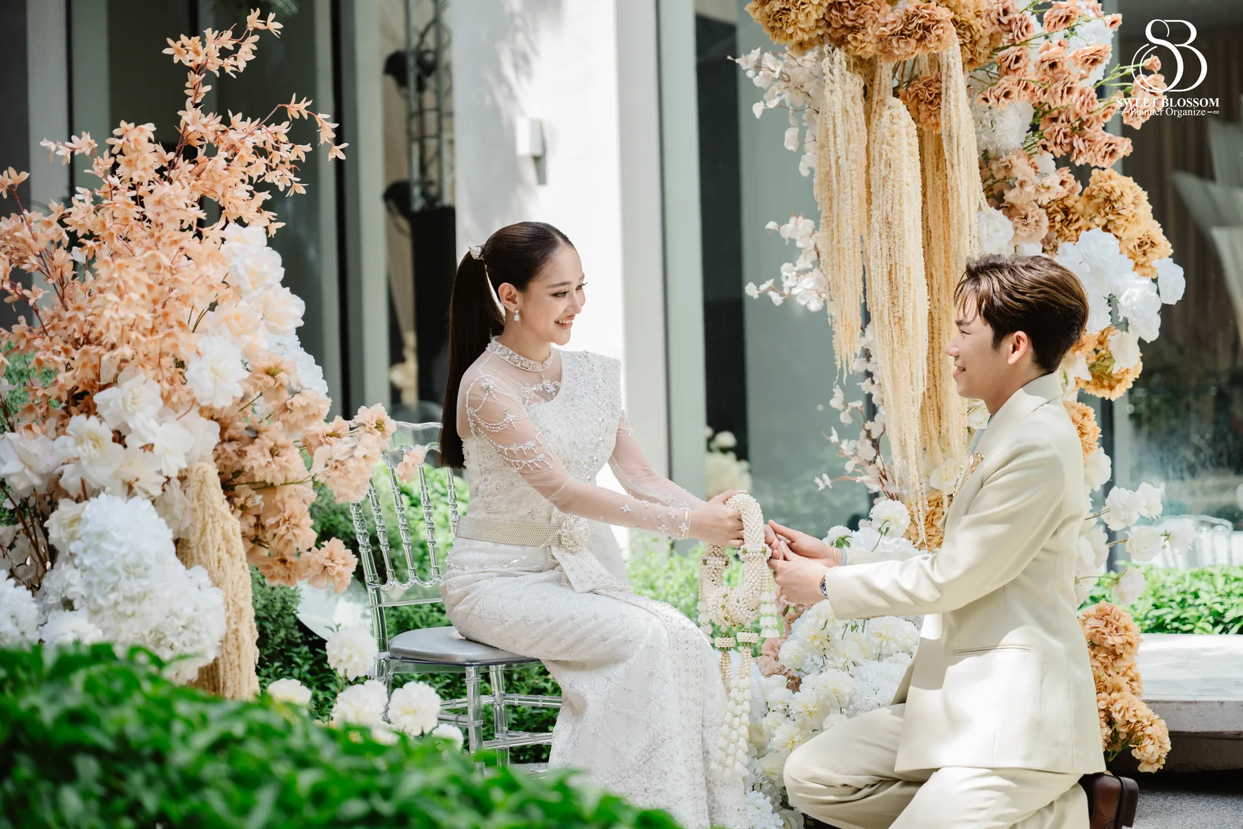 Noon & Nu wedding at NIRHAN Wedding Venue in Nakhon Pathom — photo 3
