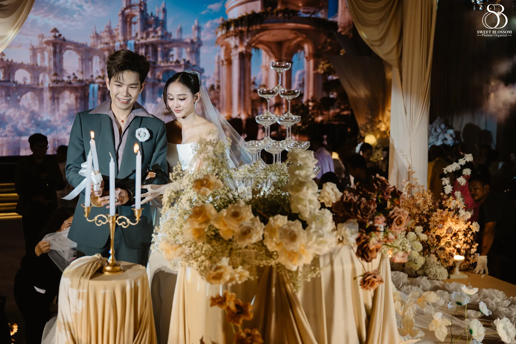 Noon & Nu wedding at NIRHAN Wedding Venue in Nakhon Pathom — photo 16