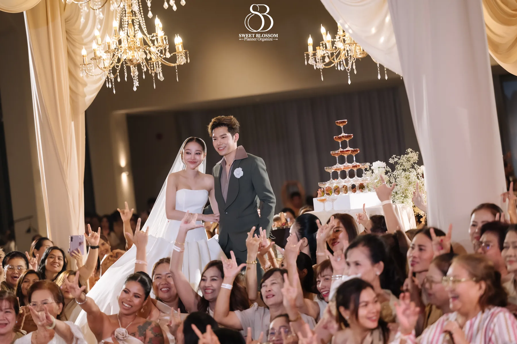 Noon & Nu wedding at NIRHAN Wedding Venue in Nakhon Pathom — photo 23