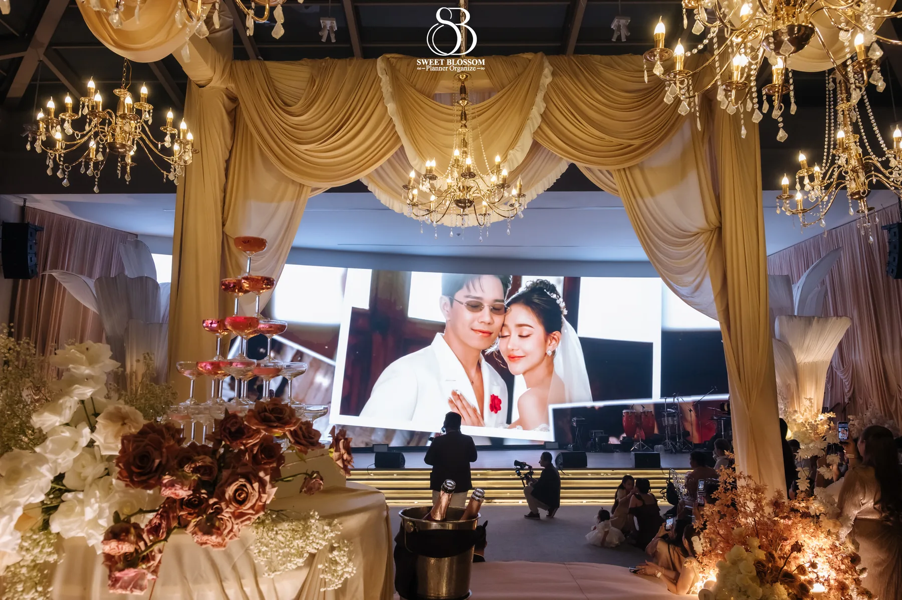 Noon & Nu wedding at NIRHAN Wedding Venue in Nakhon Pathom — photo 24
