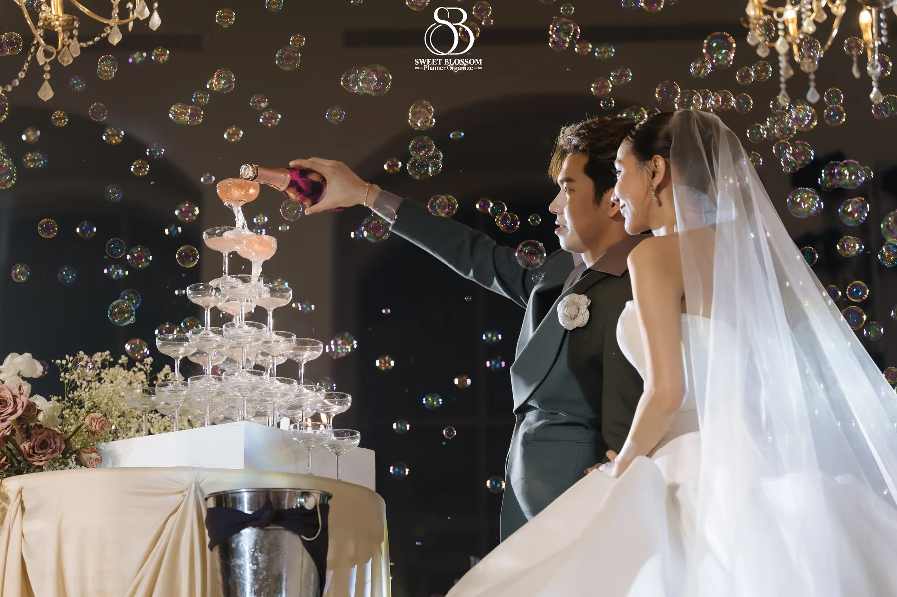 Noon & Nu wedding at NIRHAN Wedding Venue in Nakhon Pathom — photo 26
