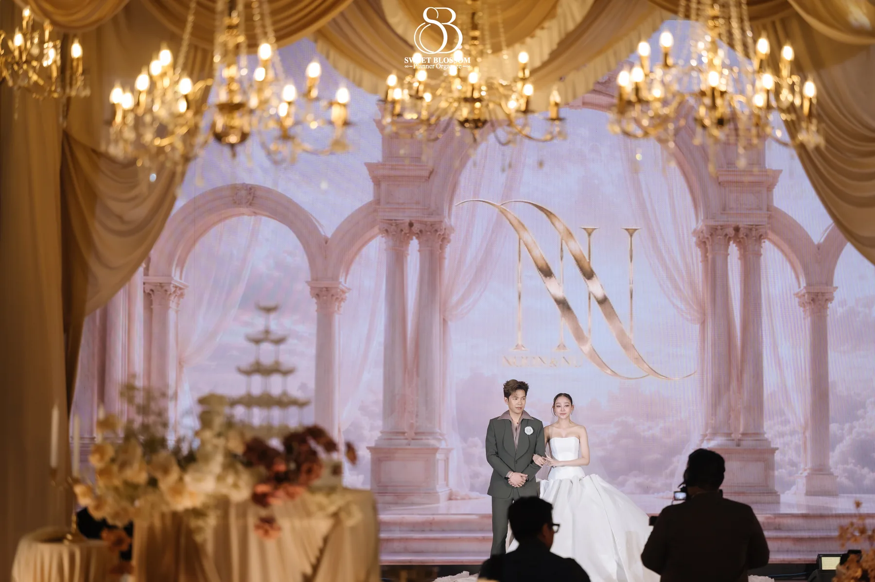 Noon & Nu wedding at NIRHAN Wedding Venue in Nakhon Pathom — photo 29