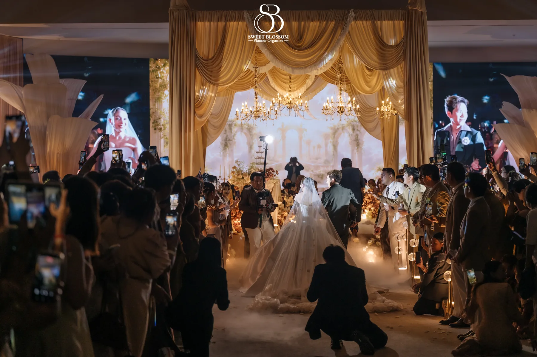 Noon & Nu wedding at NIRHAN Wedding Venue in Nakhon Pathom — photo 30