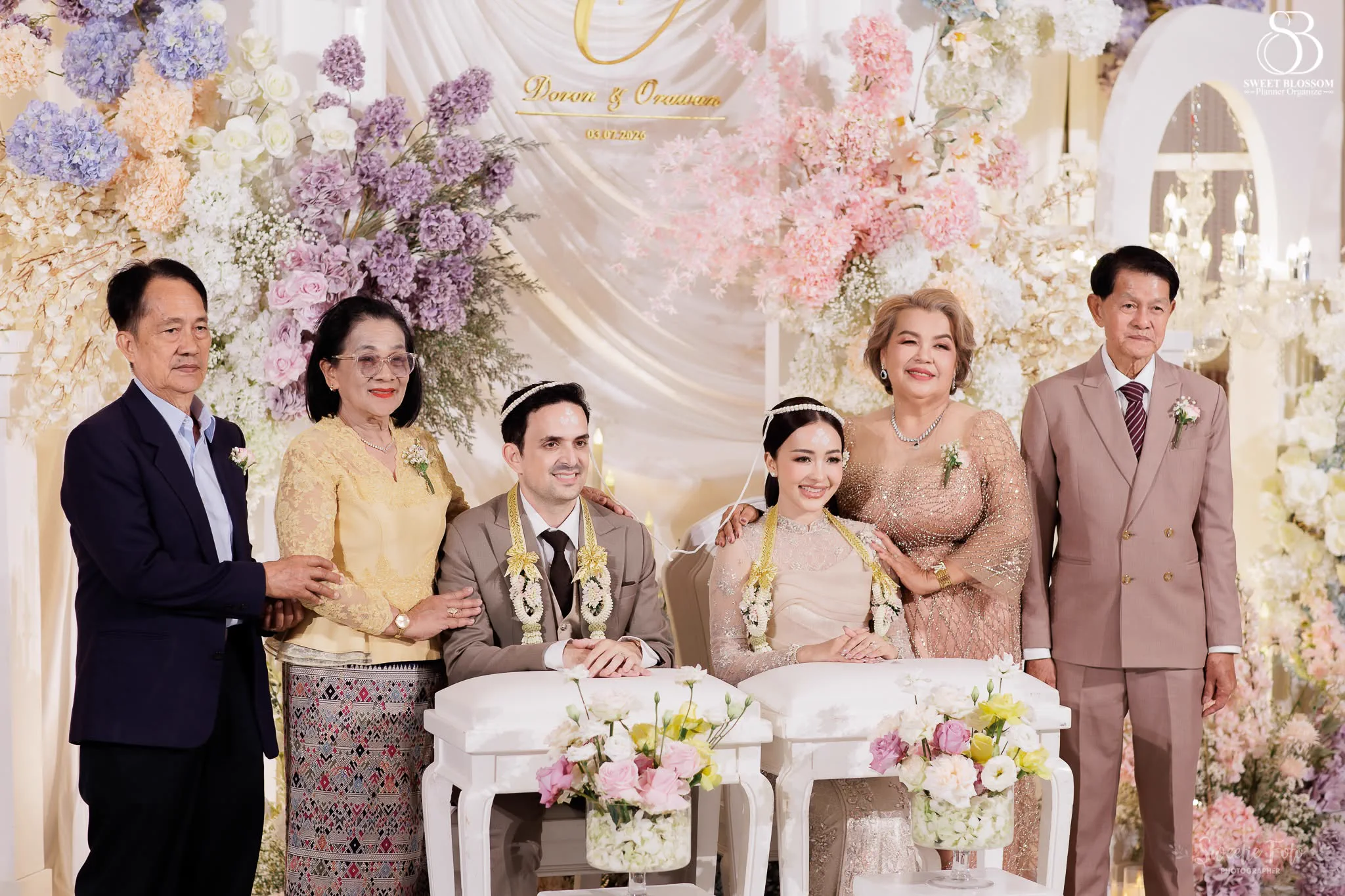 ภาพงานแต่ง คุณนุ่น & คุณรอน ณ Suntara Wellness Resort & Hotel ในฉะเชิงเทรา ภาพที่ 54
