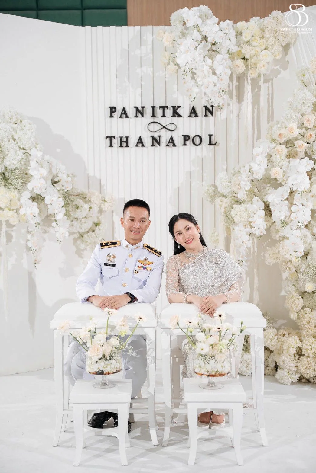ภาพงานแต่ง คุณเอย & คุณท็อป ณ โรงเรียนสตรีนนทบุรี ในกรุงเทพฯ ภาพที่ 5
