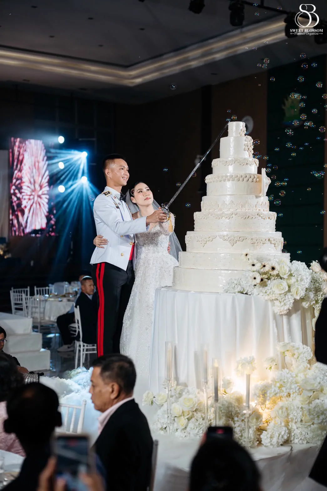 ภาพงานแต่ง คุณเอย & คุณท็อป ณ โรงเรียนสตรีนนทบุรี ในกรุงเทพฯ ภาพที่ 9