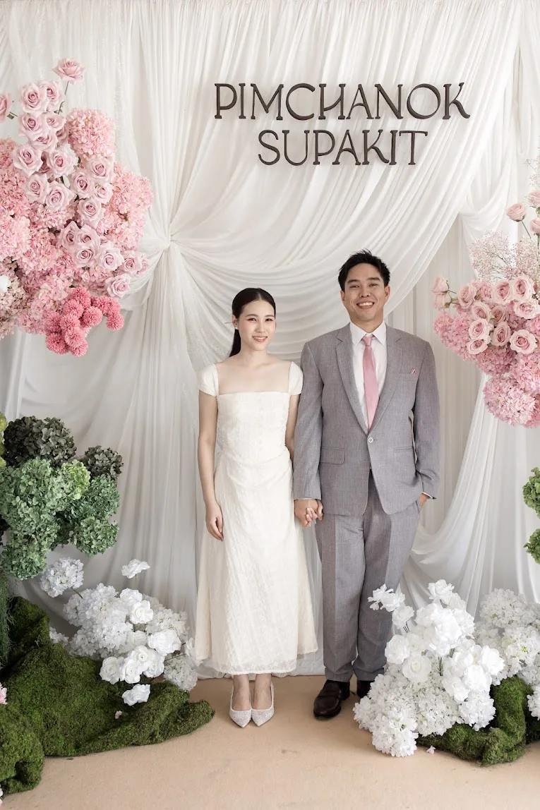 ภาพงานแต่ง พิม & แบงค์ ในจังหวัดสระบุรี ภาพที่ 5