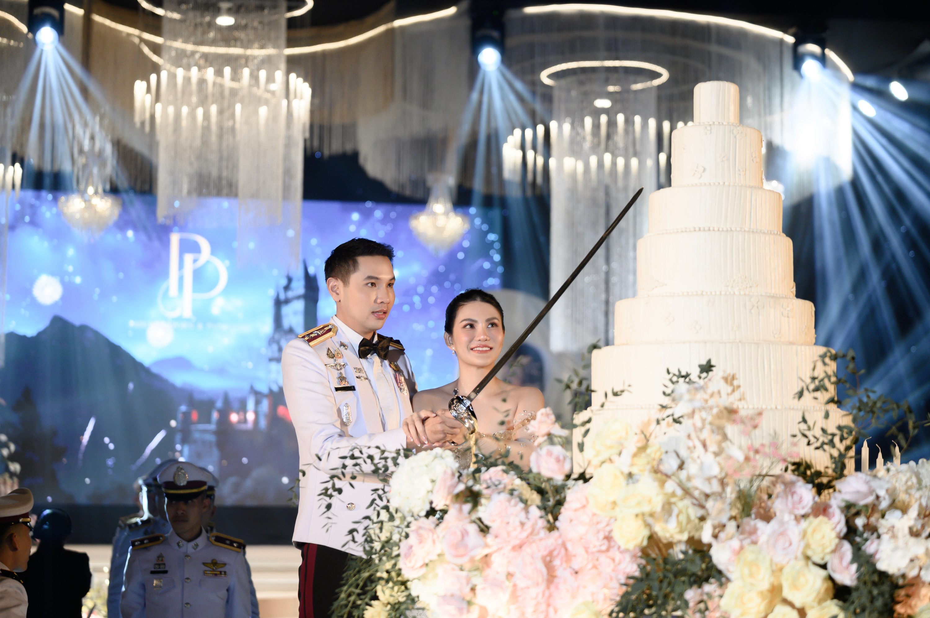 Time and Benz wedding design